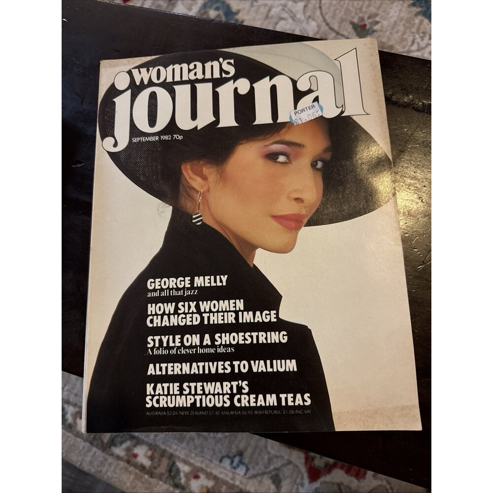 1982 SEPTEMBER WOMAN'S JOURNAL MAGAZINE - FASHION COVER - L 10381